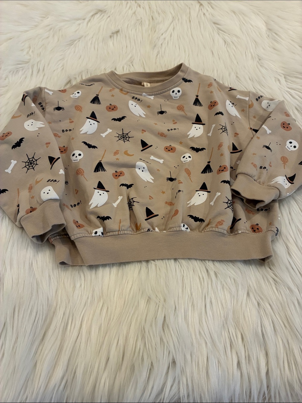 Quincy Mae Unisex Relaxed Fleece Sweatshirt—Halloween